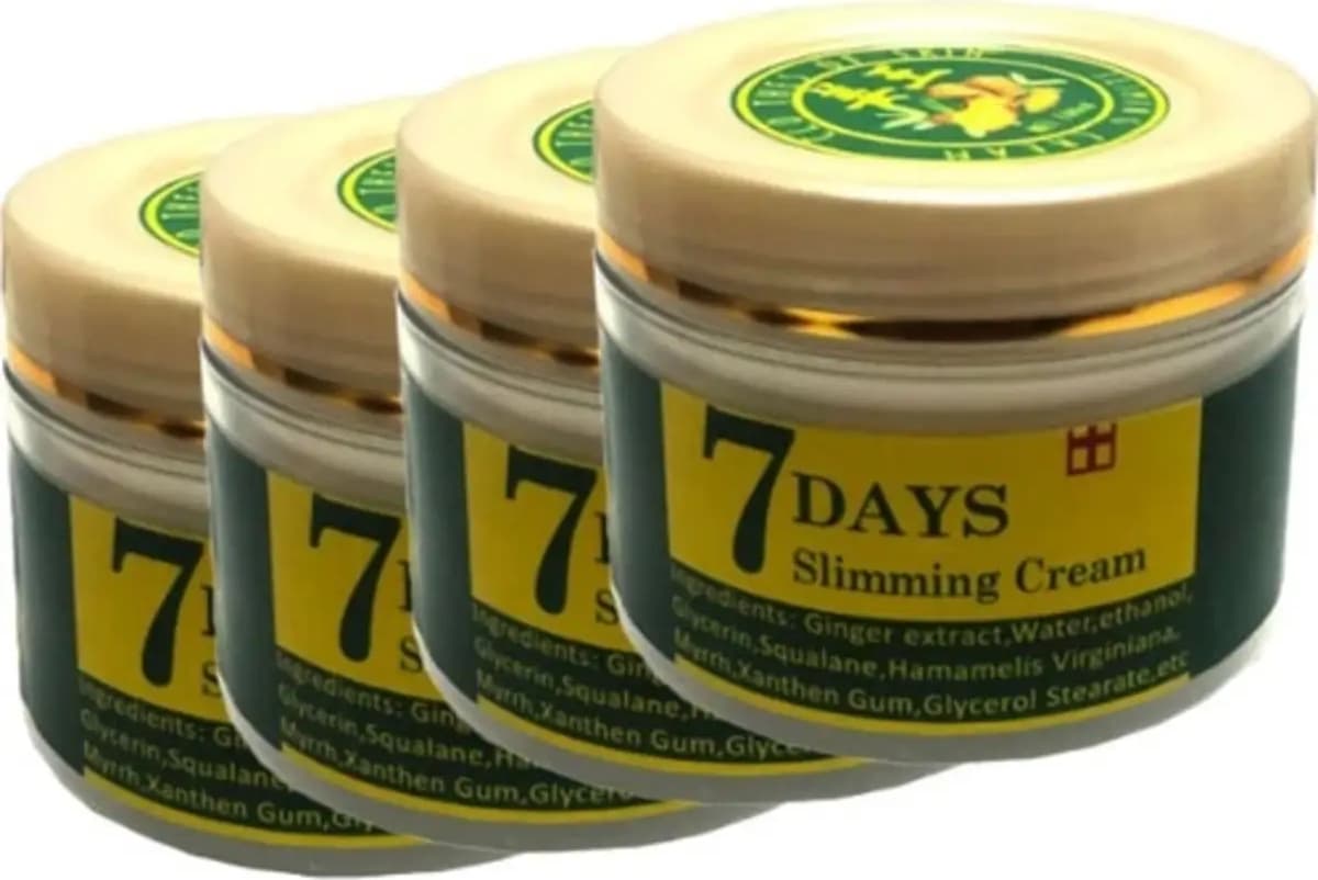 Süper Three Brand 7 Days 4lü Adet Ginger Miracle Slimming Cream 100 ml