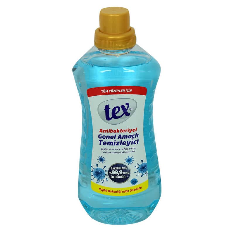 Antibakteriyel Genel Amaçlı Temizleyici Tüm Yüzeyler İçin Mavi 1.5 Lt