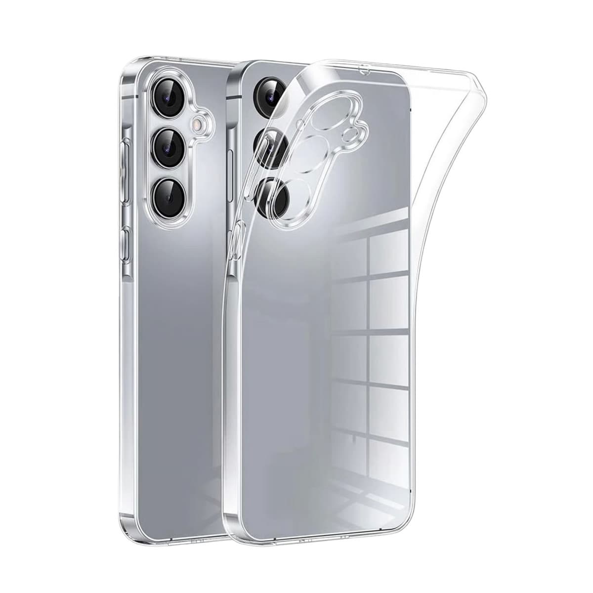 Galaxy A57 5G Lüx Şeffaf Silikon - Şeffaf