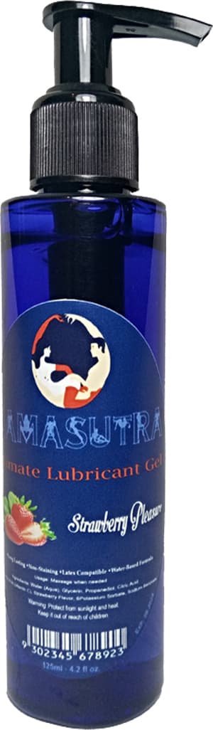 Kamasutra Çilek Aromalı Jel 125ML / Kamasutra Lubricant Strawberry Flavored Gel 125ML