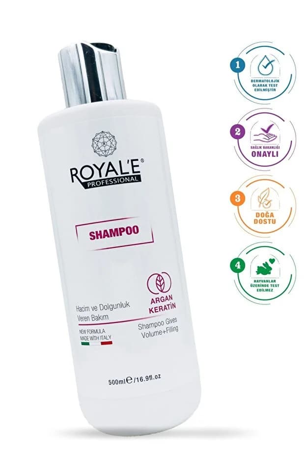 Şampuan Argan Keratin 500 Ml