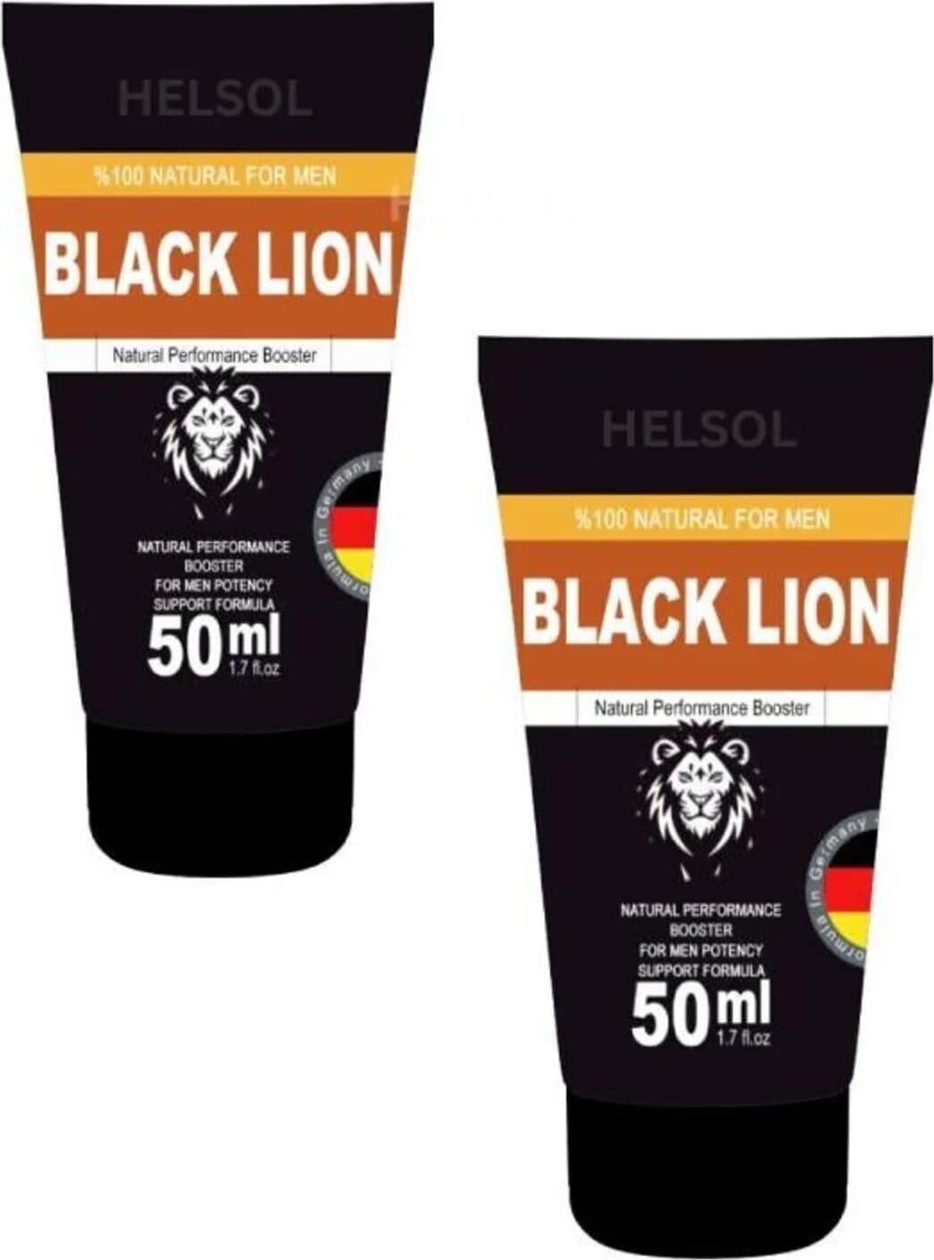 Black Lion Gel 5x Erkeklere Özel Jeli x 2 Adet