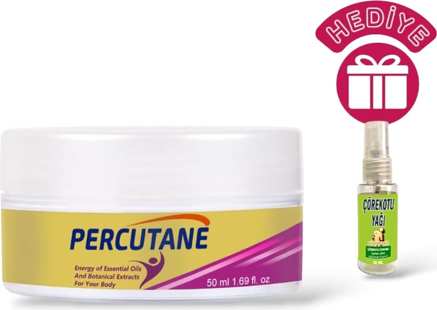 Percutane Vücut Ağrı Yönetimi Için Hızlı ve Etkili Masaj Bakım Kremi 50 ml + Çörek Otu Yağı 30 ml Hediye