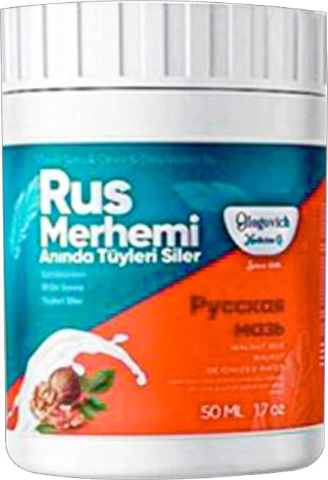 Rus Merhemi Glgn Turquoise Ceviz & Ceviz Sütü Rus Merhemi 50 ml Tüylere Krem Aslh90025