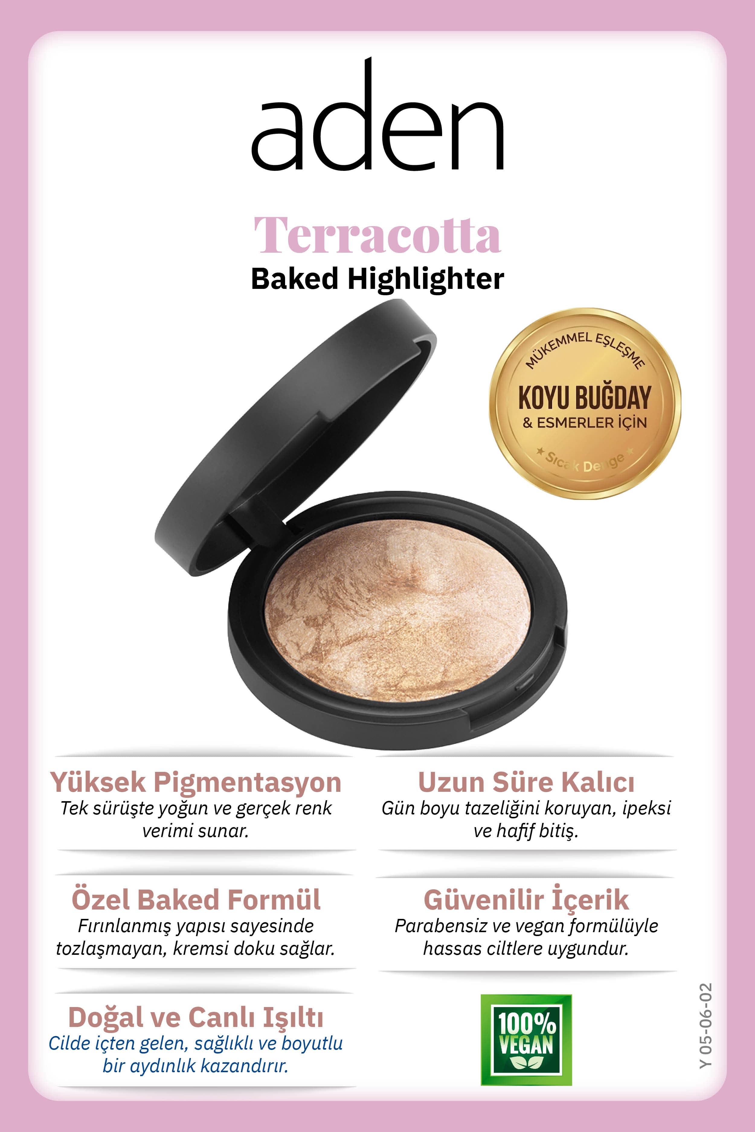 Aden Terracotta Highlighter - Terracotta Aydınlatıcı