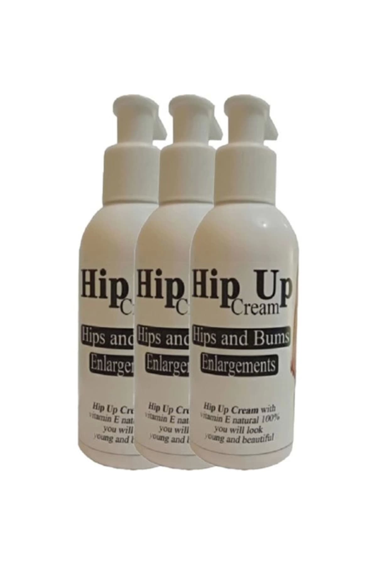 Hip Up 3lü Adet Pres Kremi 120 ml