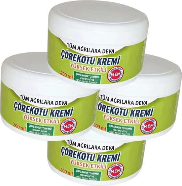 Süper Çörek Otu Kremi Green Box 200 ml - 4 Adet Krem
