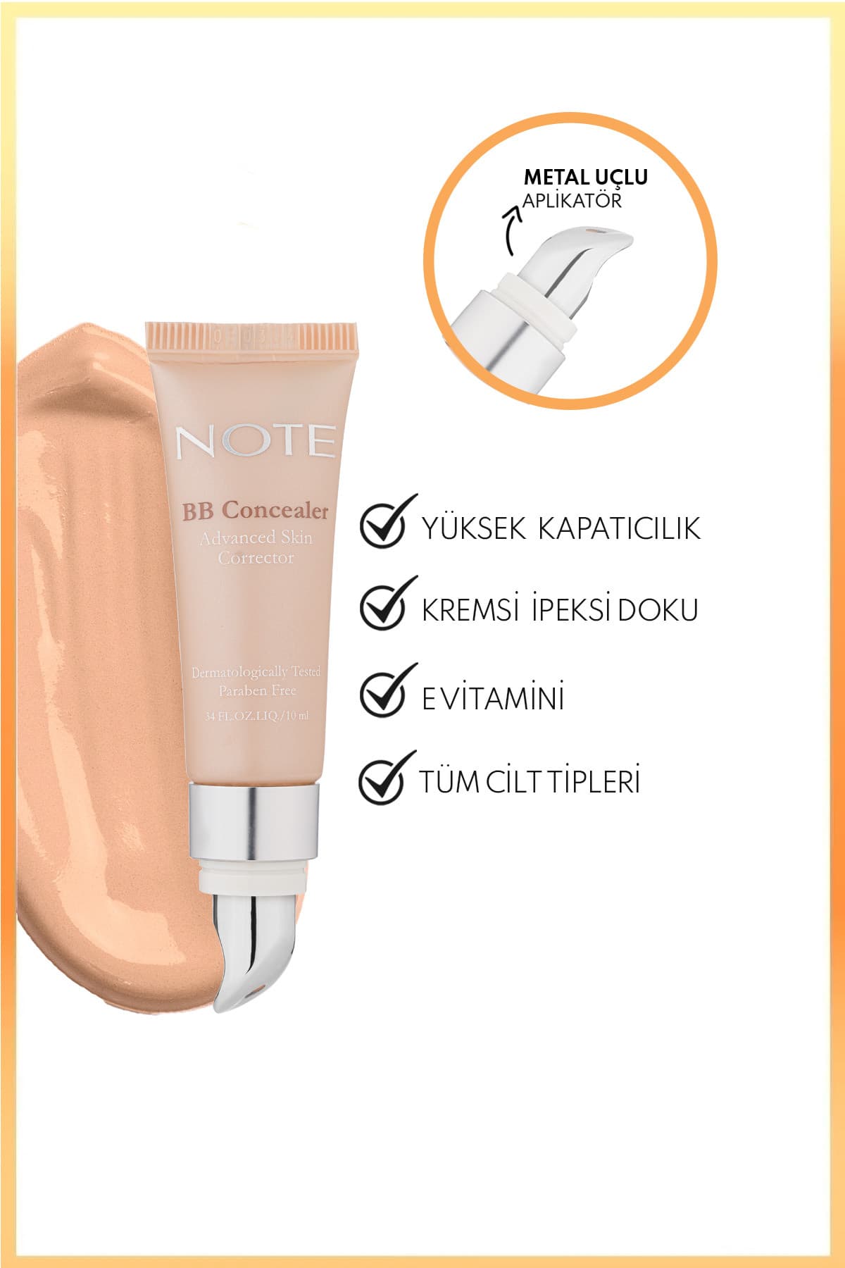 Kapatici & BB Concealer SPF15+ No: 03