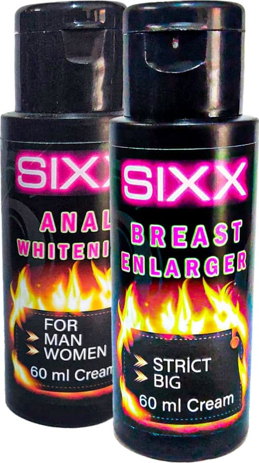 Sıxx 60 ml Breastenıarger Krem ile Anaıwhitening Krem 60 ml