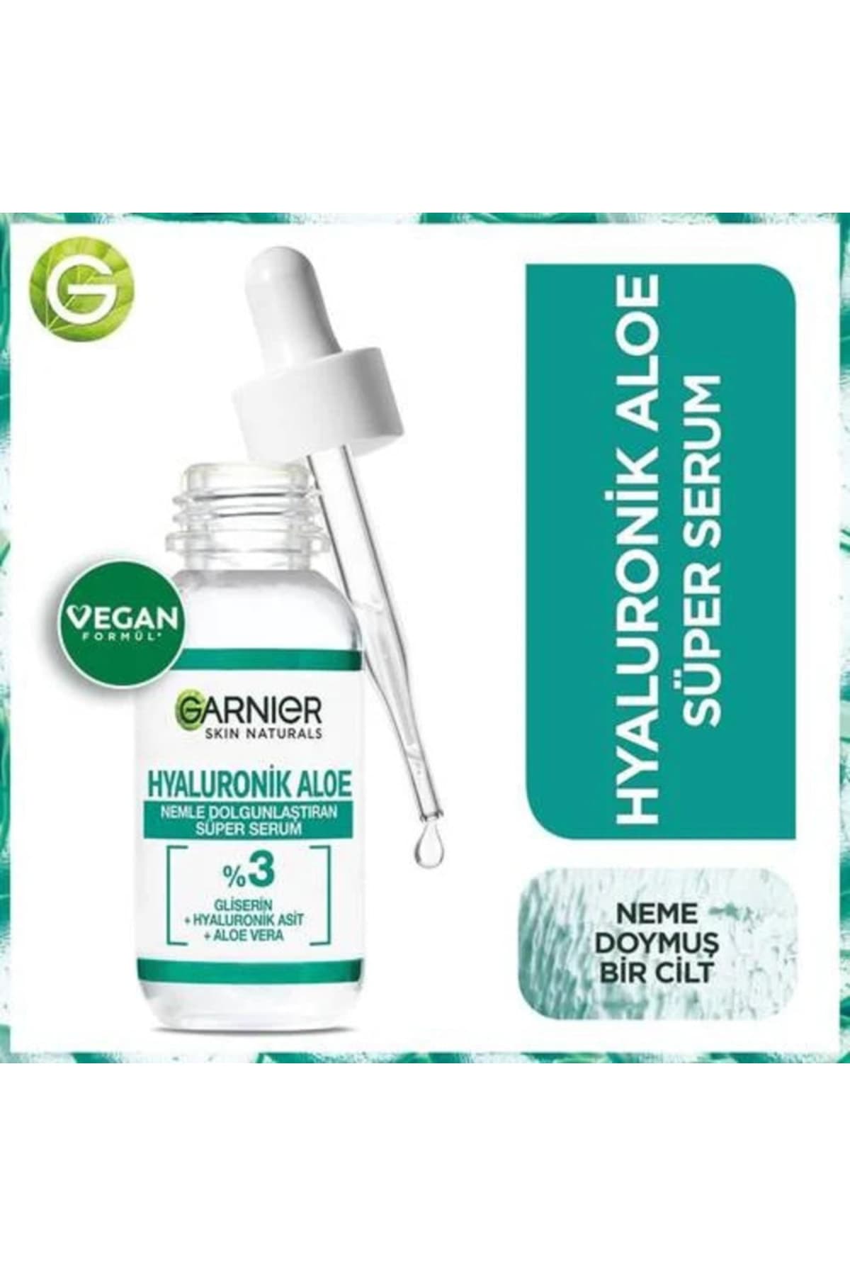 Yüz Bakim Serumu & Hyaluronik Aloe Nemlendirici Ve Süper Dolgunlaştırıcı 30ML