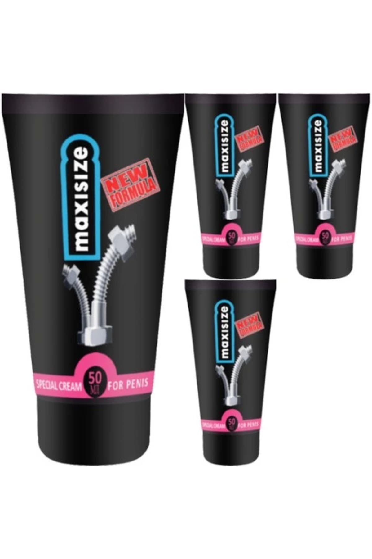 Maxsize Maxi Size Cream 4 Adet Erkeğe Özel 50 Ml Şekillendirici Canlandırıcı Krem