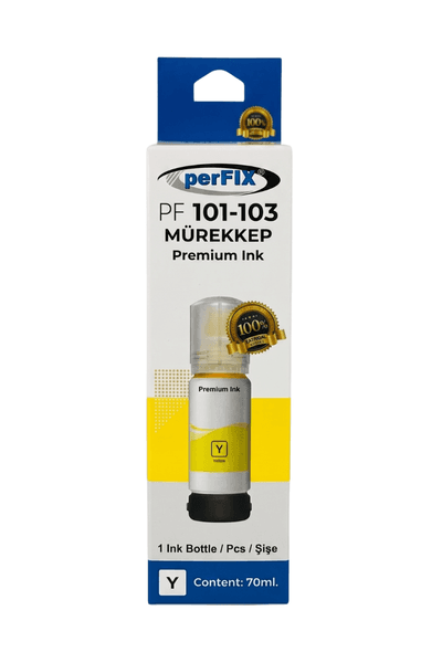 perFIX T101UY Üniversal Sarı T101Y - T103Y - T106Y - T112Y Sarı Şişe