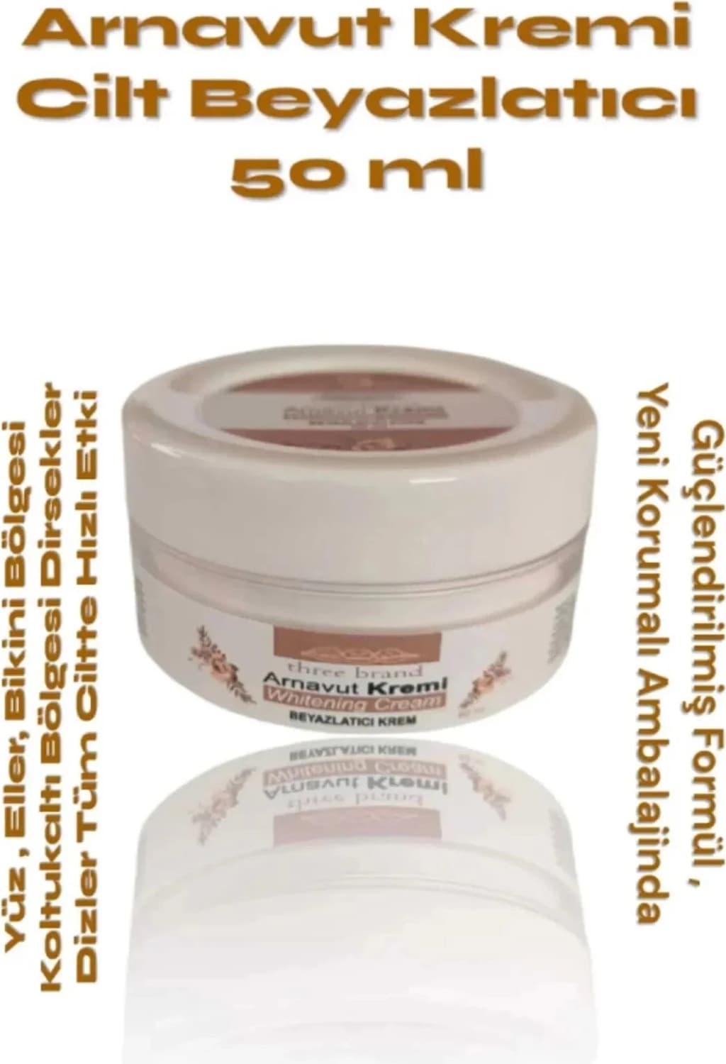 Süper Whitening Cream Arnavut Kremi 50ML Kremi Krem