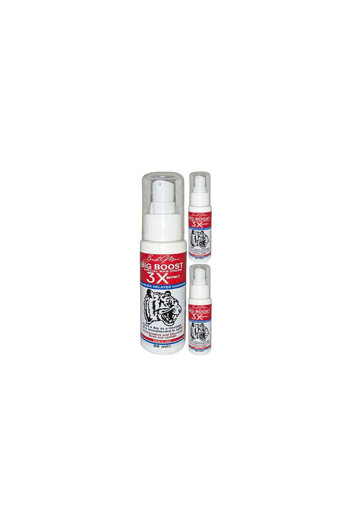 Bigboost Cream 3 Adet 50 ml Erkeklere Özel 3xeffect