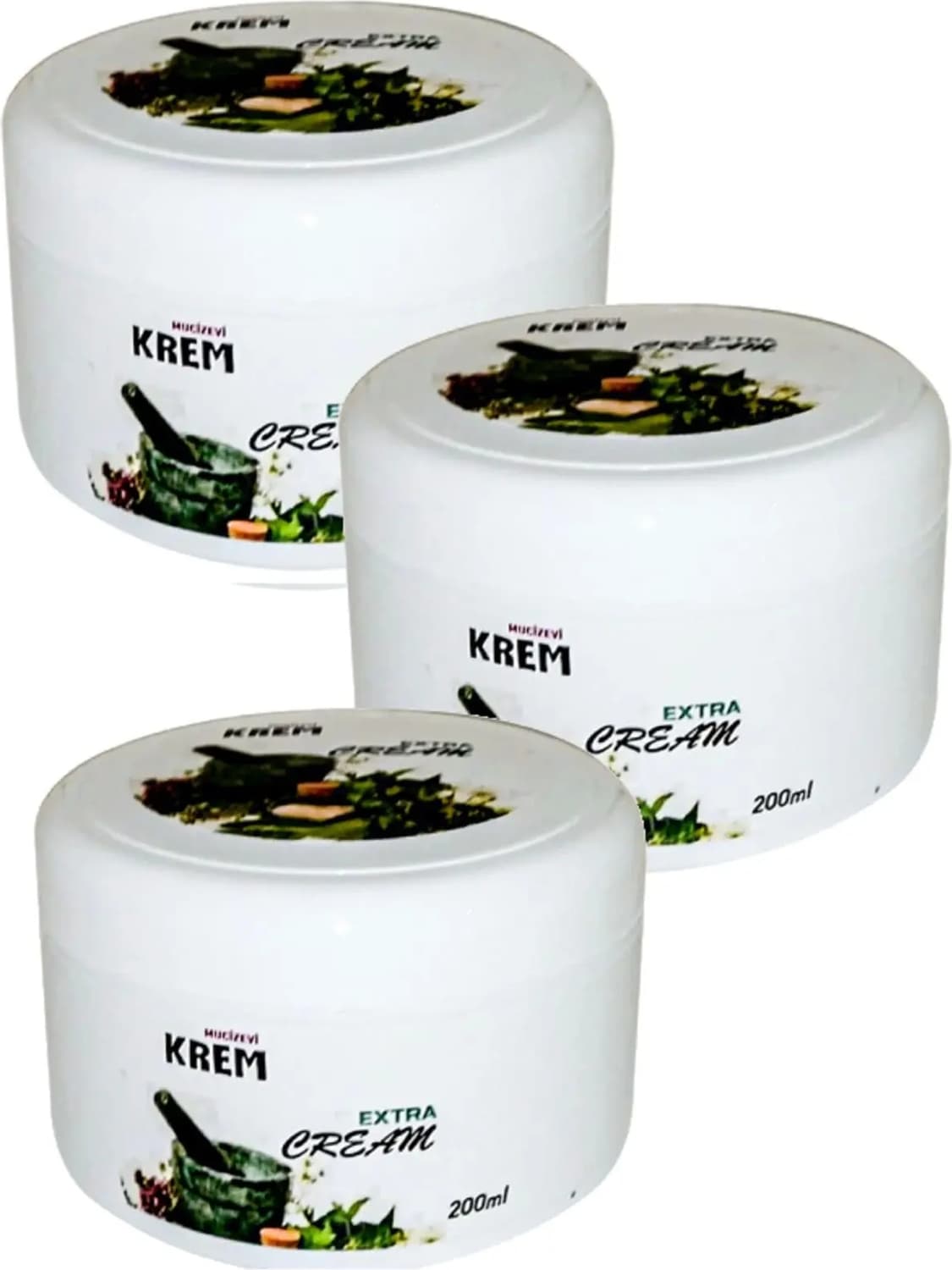 Süper Muzicevi Krem Bakım Kremi 200 ml x 3 Adet