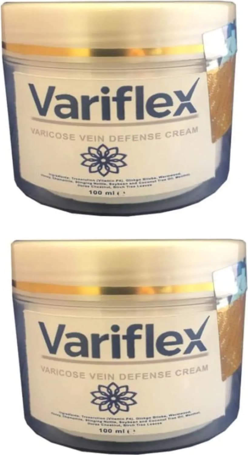 Variflex Bacak Için Masaj Bakım Kremi 100 ml 2 Adet