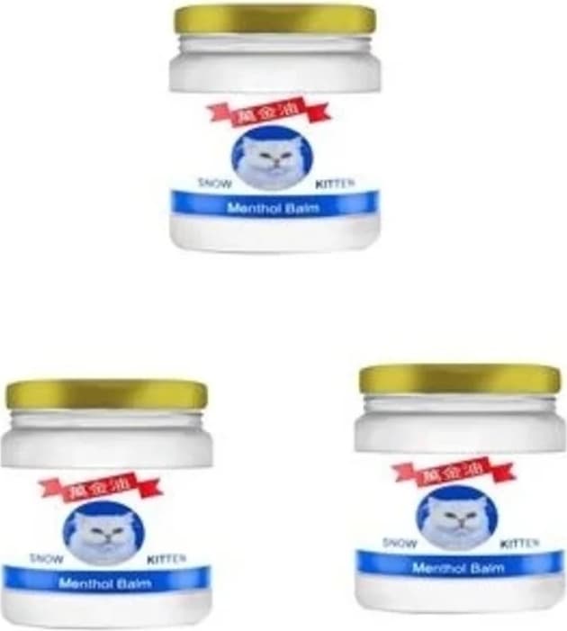 Süper Snow Kitten Muzicevi Menthol Balm Kremi 50 ml x 3 Adet
