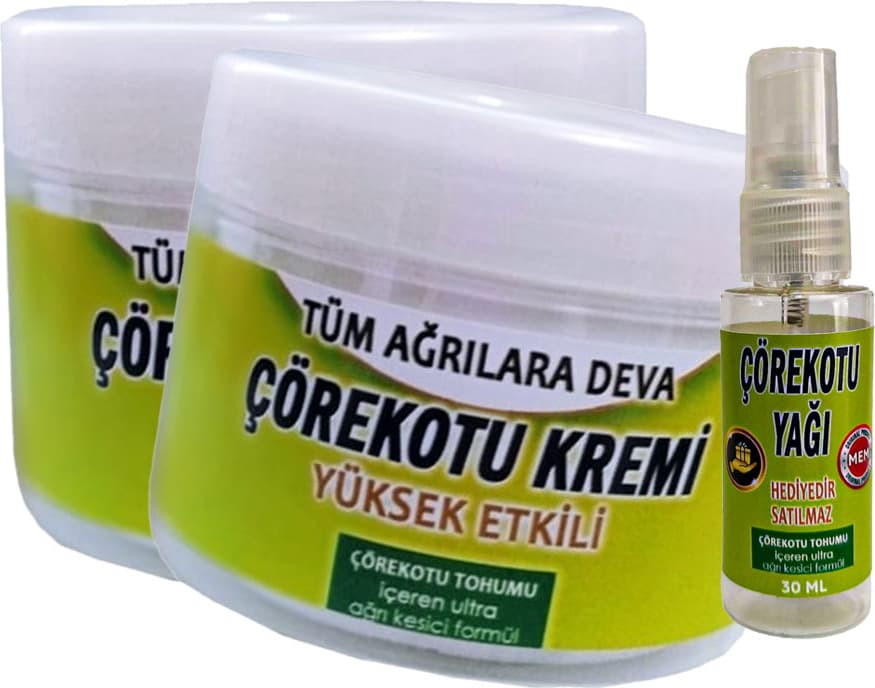 Playboy Çörek Otu Tohum Kremi A-34:022 2 Adet 100 ml Orta Boy + ile Yanında Hediye 30 ml Çörek Otu Yağı