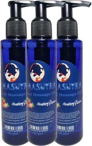 Kamasutra Çilek Aromalı Masaj Yağı Pure Edible Strawberry Fl