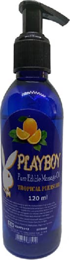 Playboy Pure Edible Torpikal Meyve Aromalı Errotik Masaj Yağı | Playboy Pure Edible Tropical Flavored Massage Oil 120ML