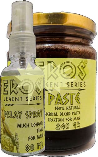 Eros Legent Erkeklere Özel Geciktiricisprey 30 ml + Erkeklere 240GR Katılaştırıcı