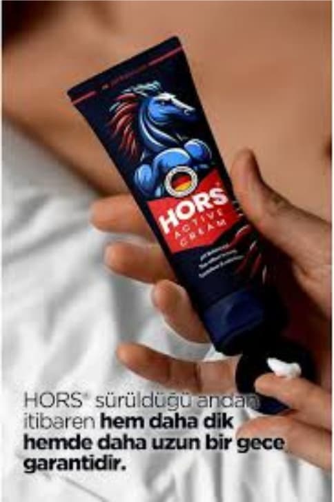 Yurorganicq Hors Active Cream Uzun Süre Etkili Erkeklere Özel Krem 50ml / Long Time Effect Retarder And Hardener Cream 50ml