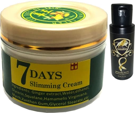7days Slimming Vücut Bakım Fitkremi + Caraboa Kadın Göğüsbüyütücü Krem 60 ml