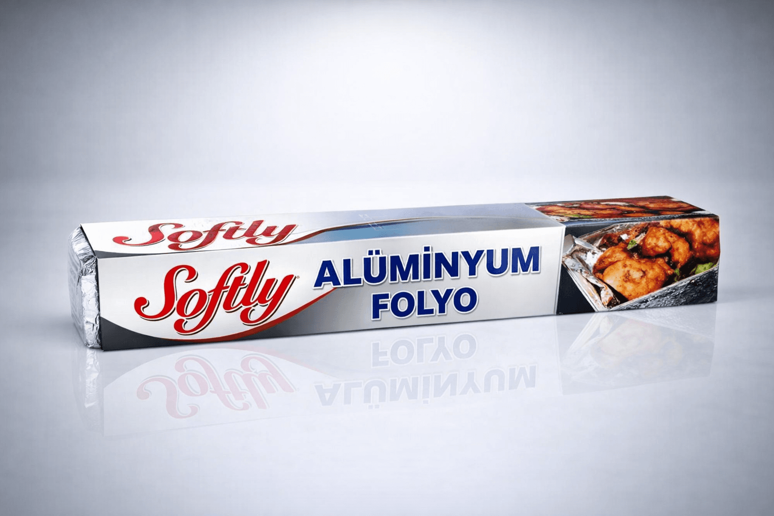 Softy Alüminyum Folyo 3,5 Metre Mutfak Folyosu Isıya Dayanıklı Gıda Saklama ve Fırın Folyosu 1 Adet