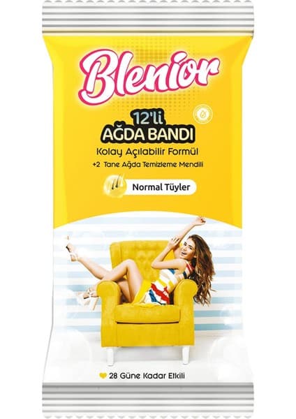 Ağda Bandi & Normal Tüyler İçin 12'li
