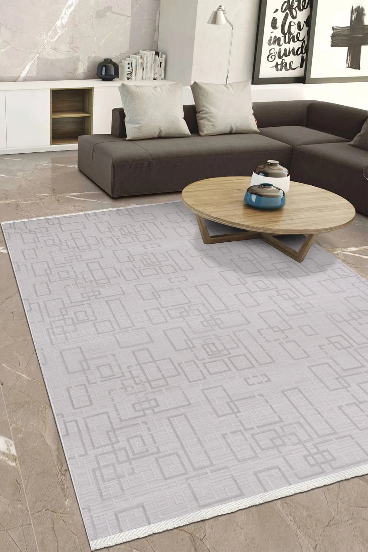 YoudayHomeCollection VİANORA Model Oturma Odası Halısı