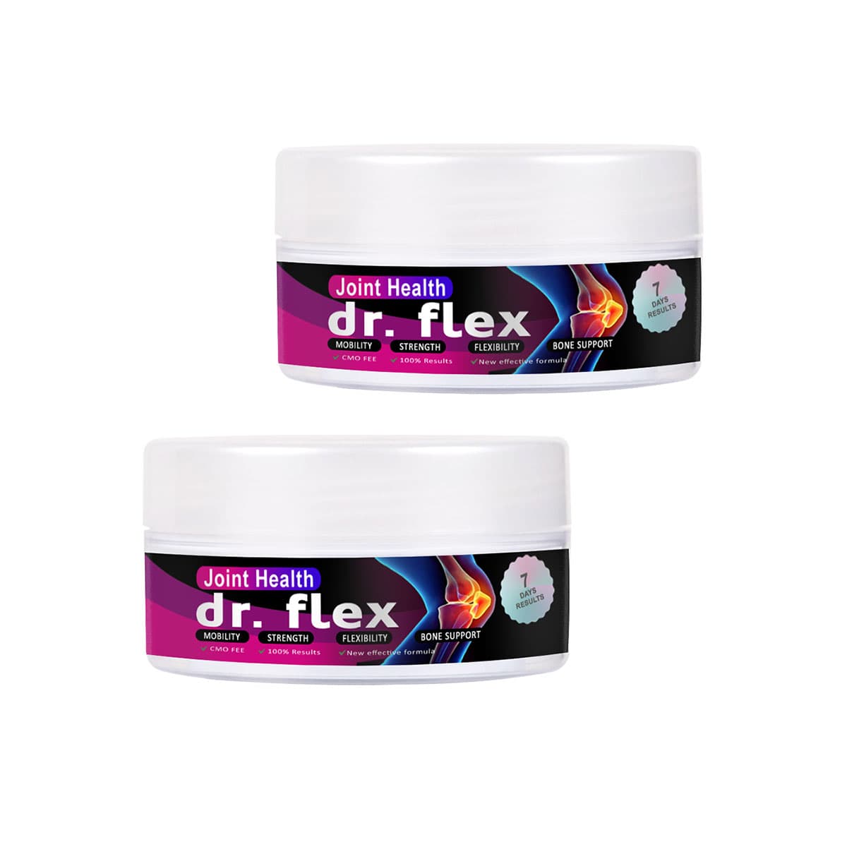 Dr.Flex Kavanoz Vücut Masaj Kremi 2 Adet Omega3lü Kolajenli Bamya Tohumu Ardıç ve Kuyruk Yağlı