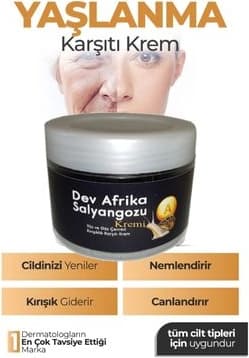 Das Dev Arfrika Salyangozu Kırşıklık Karşıtı Kremi 100 ml x 1 Adet
