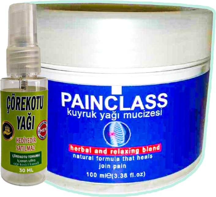 Painclass Kuyruk Yağı Kremi 100 ml + Çörek Otu Yağı Yağı 30 ml