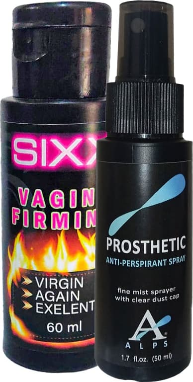 Alps Terkokusunu ve Tere Karşı Anti - Perspirant Sprey ve + Sıxx Vajnasıkılaştırıcı Krem