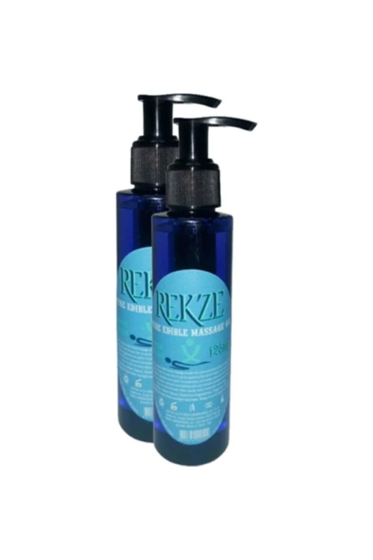 Rekze Erkeklere Ve Bayanlara Sade Yenilebilir Masaj Yağı Pure Edible Massage Oil 125ml 2 Adet