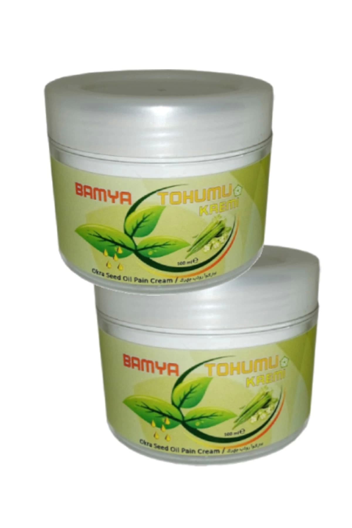 Bamya Tohumu Yağlı Rahatlatıcı Mesaj Kremi 100 ml X 2 ADET