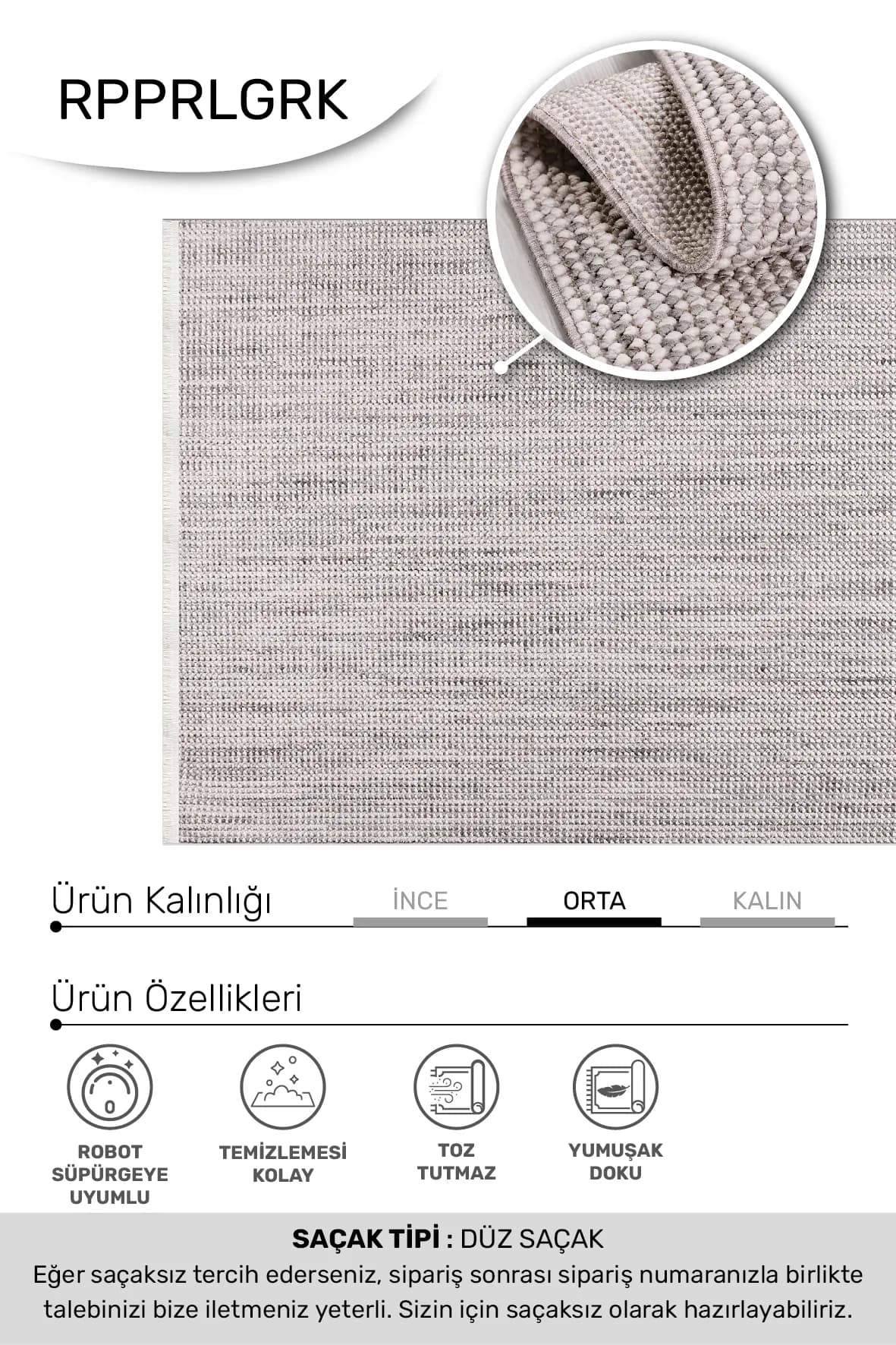 YoudayHomeCollection PARLA Model Oturma Odası Halısı
