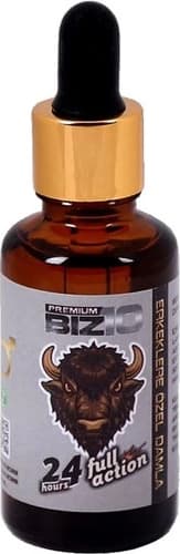 Premium BIZ10 30 ml Ölçek Men Drops Brnm