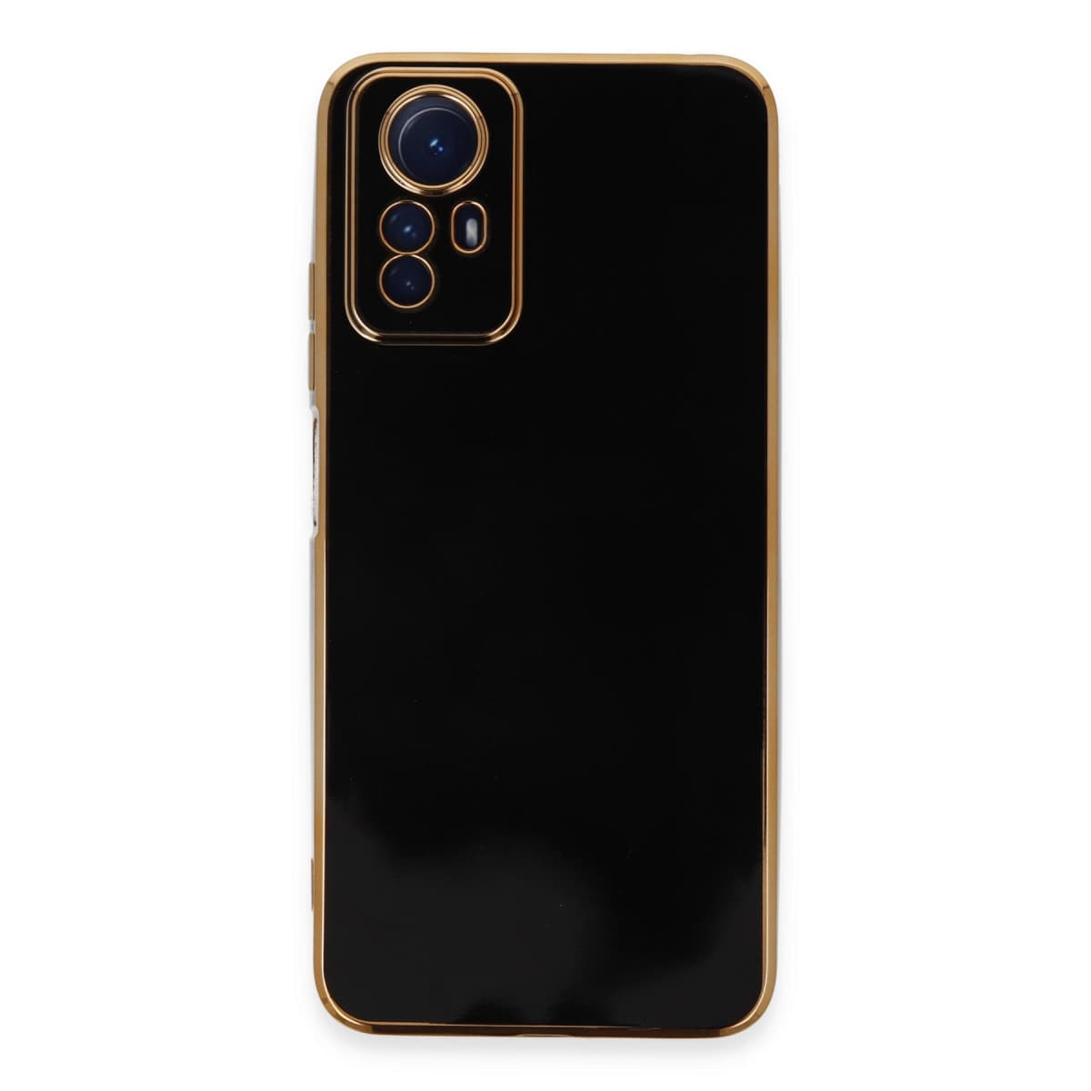 Note 12S Kılıf Volet Silikon - Siyah