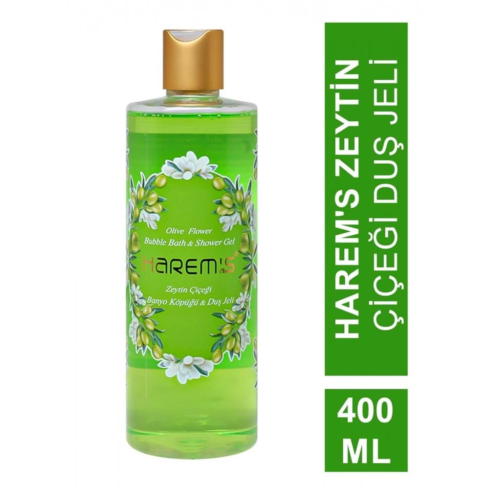 Duş Jeli & Zeytin Çiçeği Duş Jeli Ve Banyo Köpüğü 400ML.