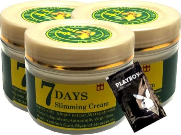 Süper 7 Days 3X100 ml Ginger Miracle Slimming Cream +1 Ad Jel ile