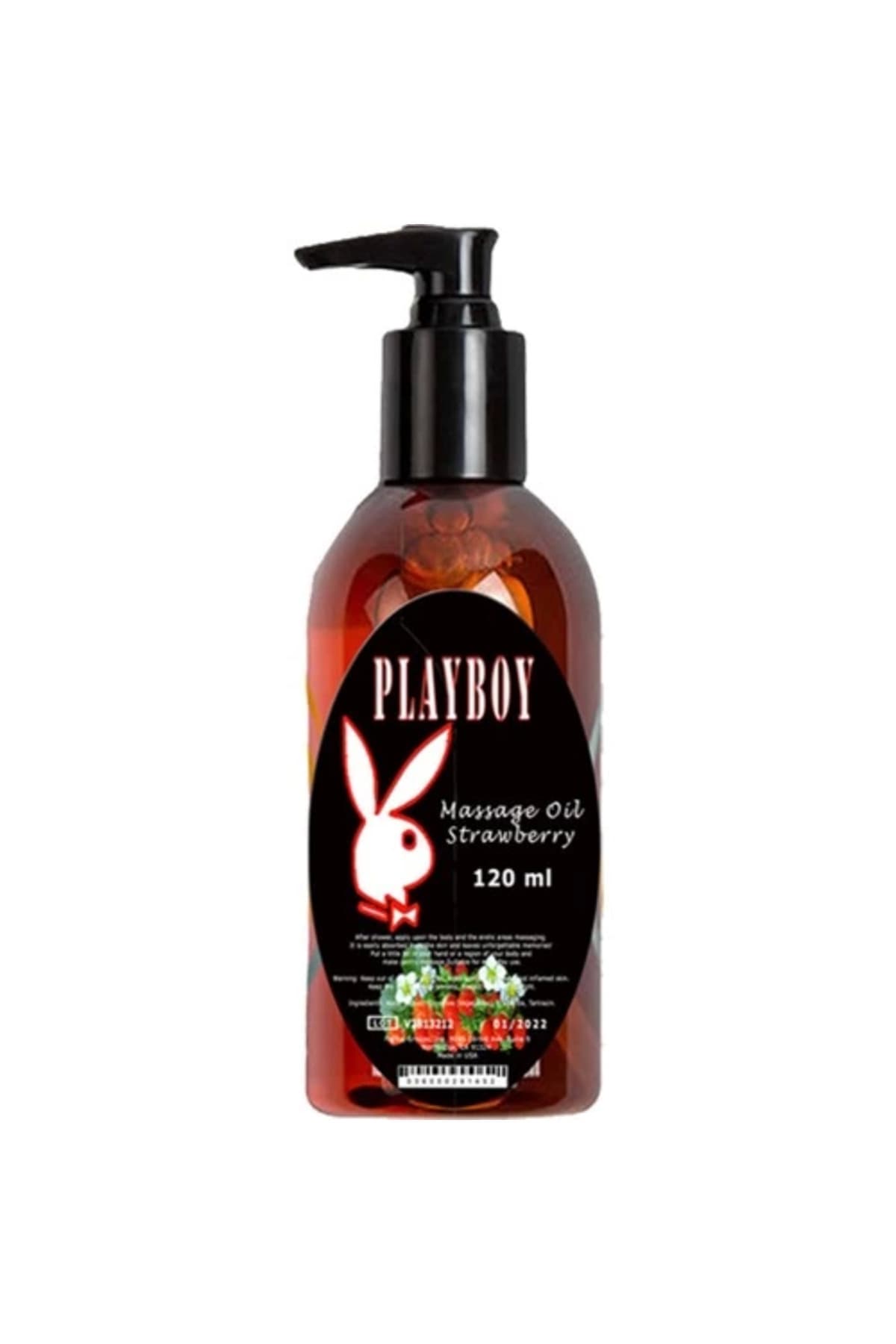 Playboy Çilek Aromalı Masaj Yağı 120 ml