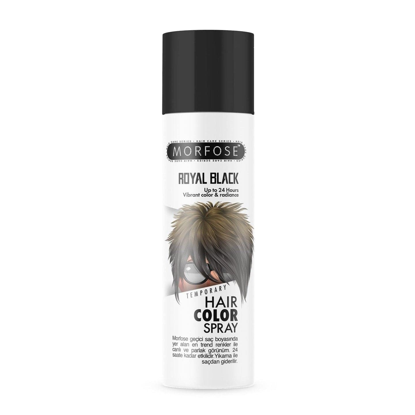 Saç Spreyi Hair Color Sprey Black 150ml