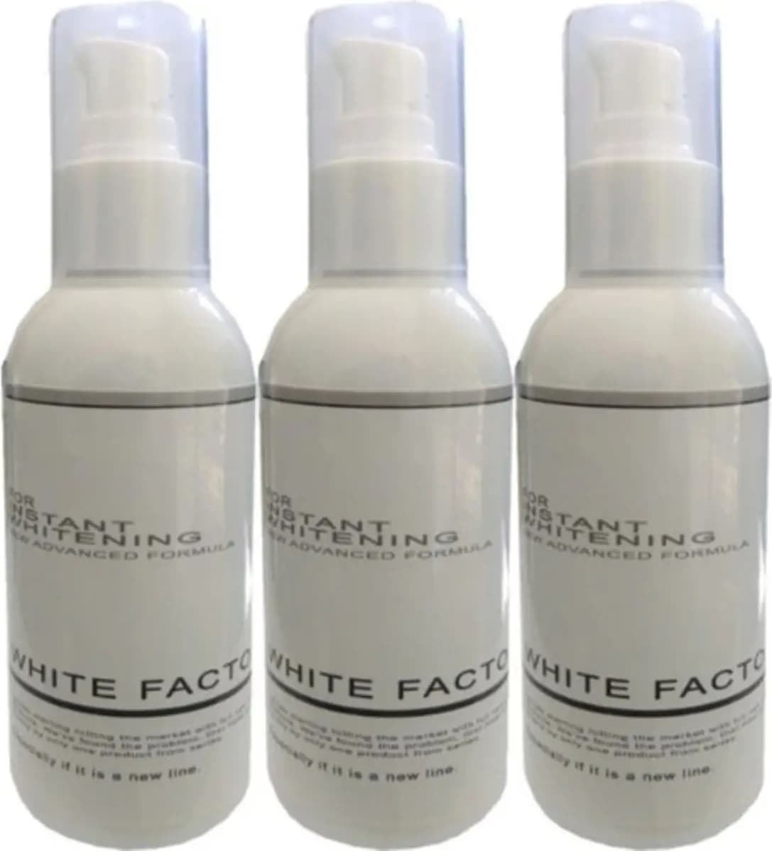 Süper White Factor For Instant Whitening - Krem 120 ml x 3 Adet