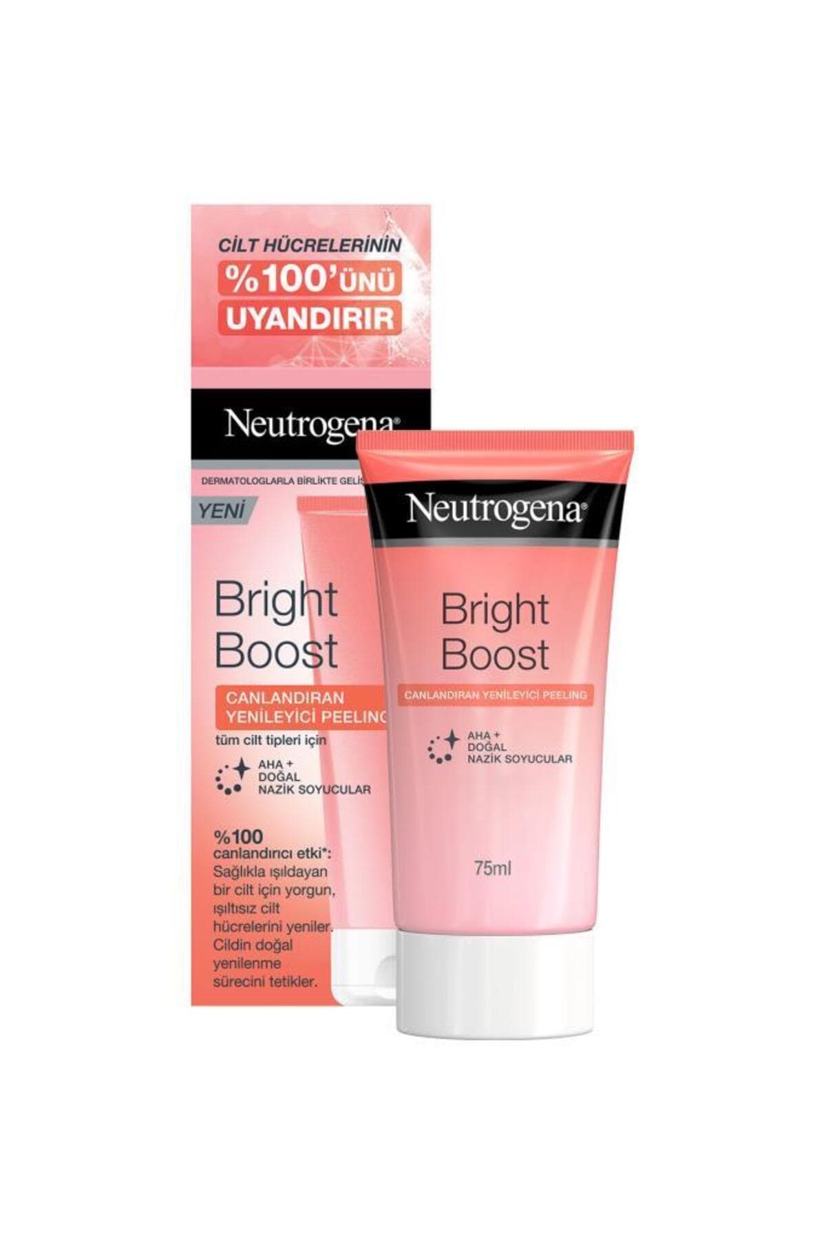 Yüz Bakim Peeling & Bright Boost Canlandiran Işıltı Veren Yenileyici 75ML