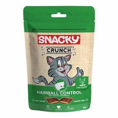 Crunchy Hairball Control Tavuklu Kedi Ödülü 60 Gr