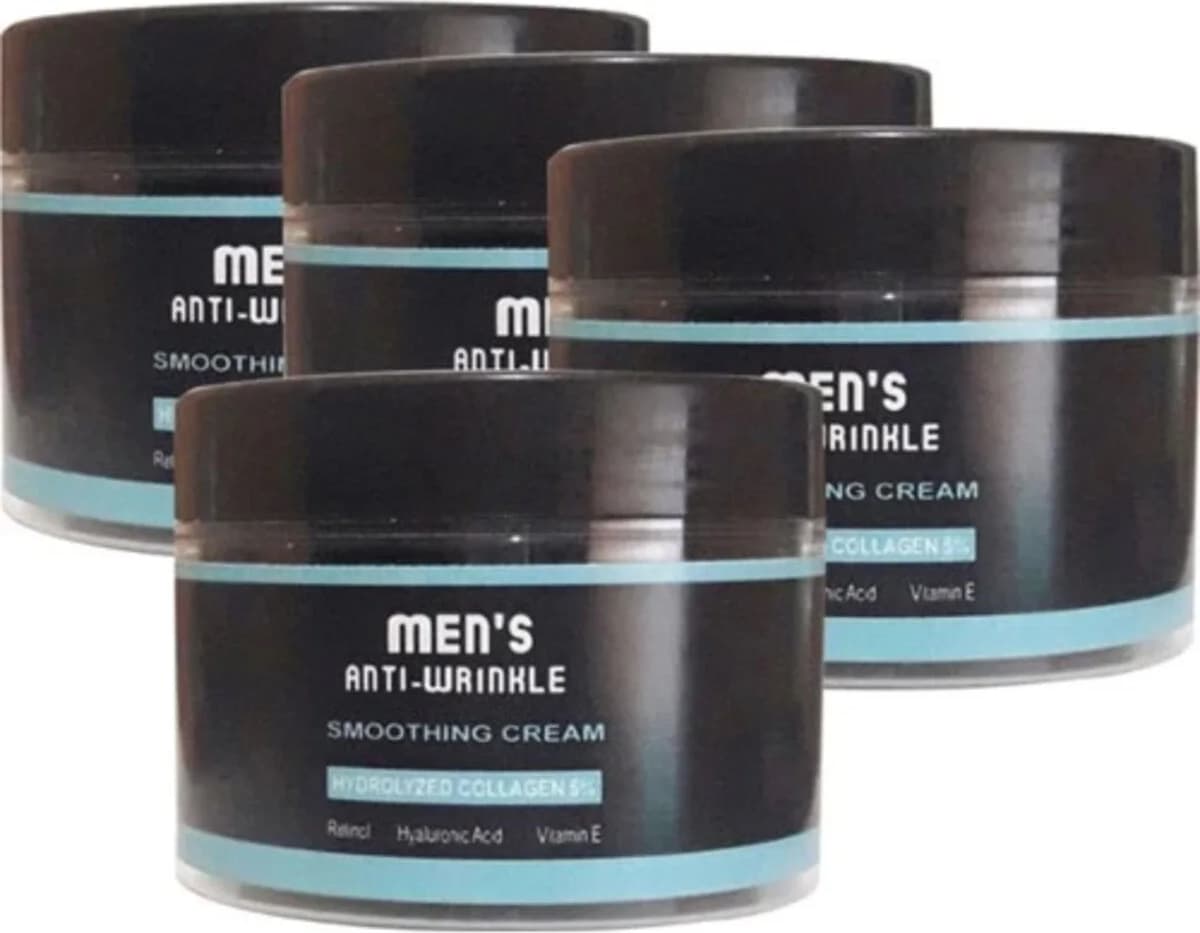 Süper Mens 4ADET X100 ml Ölçeğinde Erkeklerin Kremi Lar