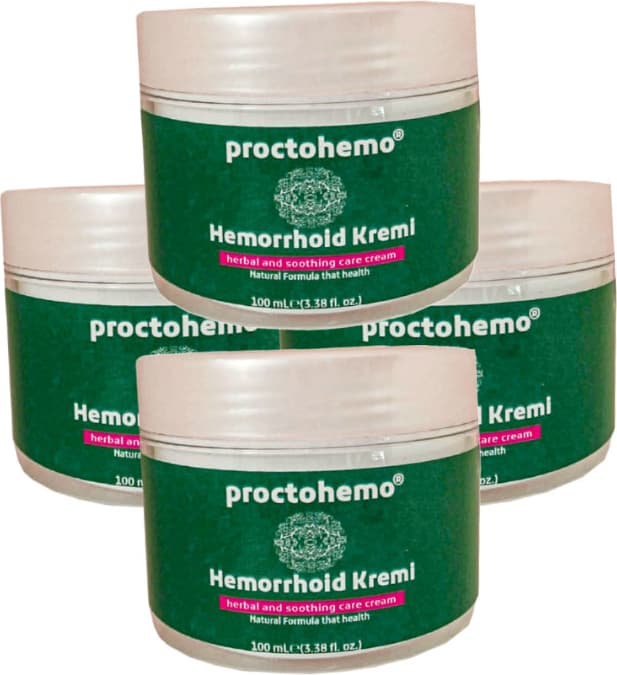 Proctohemo 150 ml Hemmroid Cream 4 Adet