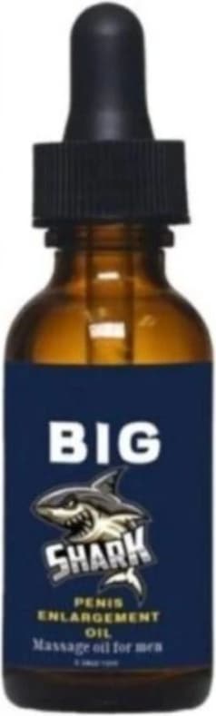 Big Shark Erkekler İçin Masaj Bakım Yağı 30 ml x 1 Adet