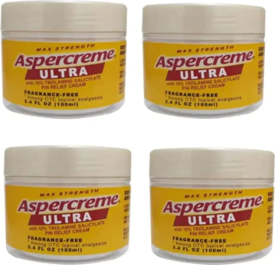 Aspercreme Ultra Masaj Kremi 100 ml x 4 Adet
